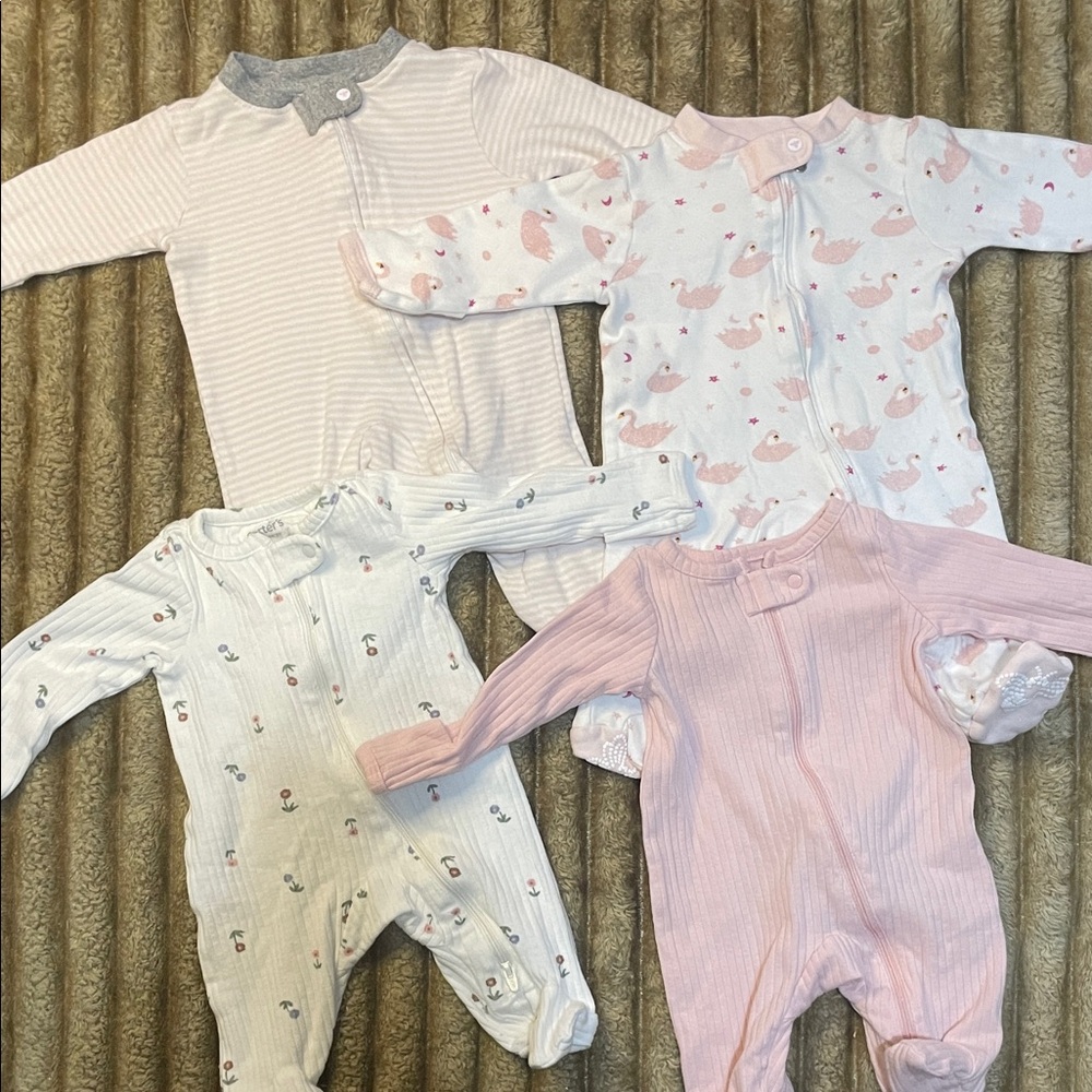 Assorted Baby One Pieces Set
